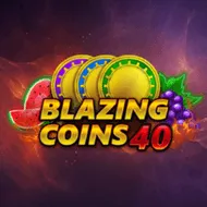 Blazing Coins 40 game tile