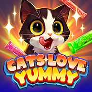 Cats Love Yummy game tile