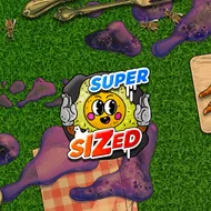Supersized game tile