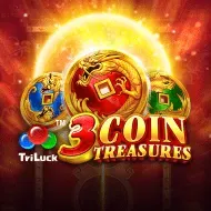 3 Coin Treasures game tile